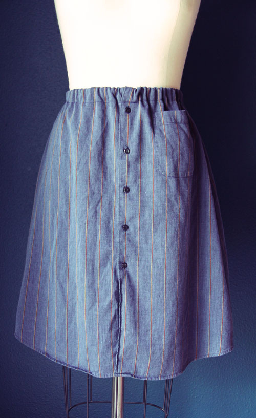 A Skirt from a Men’s Shirt