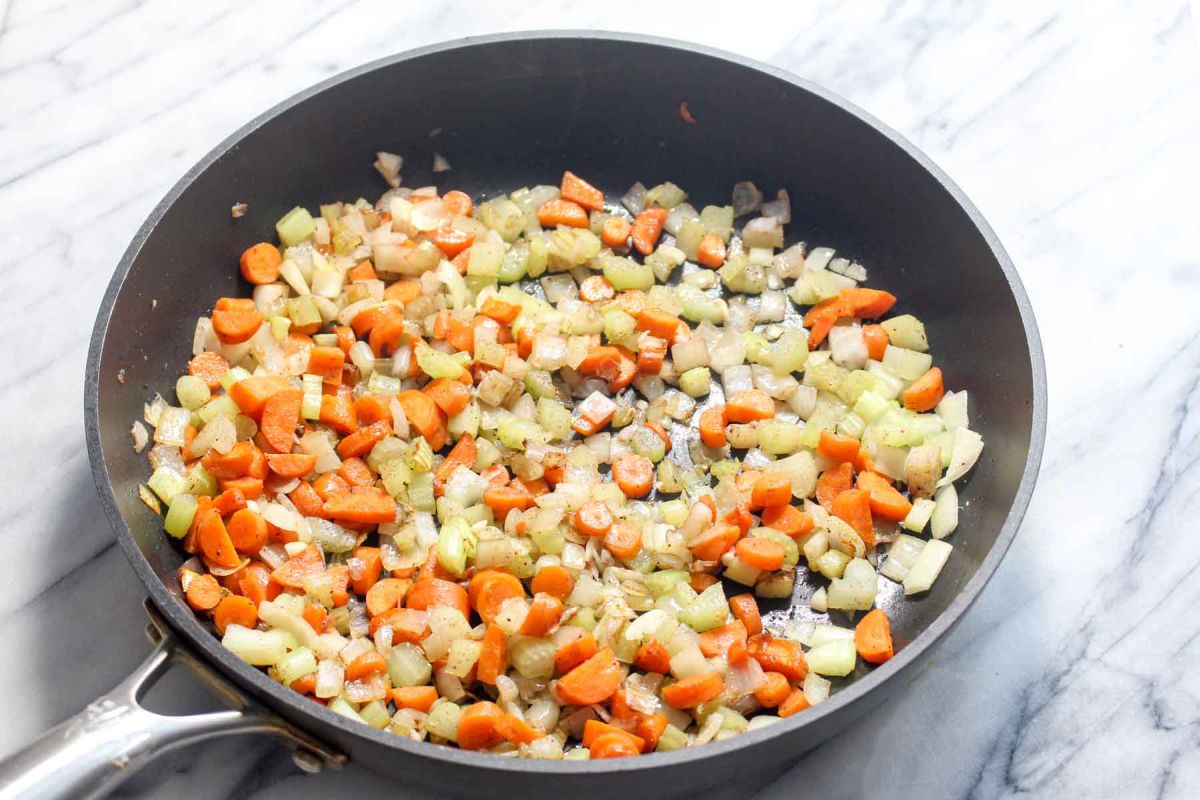 Lentil shepherd’s pie coconut oil