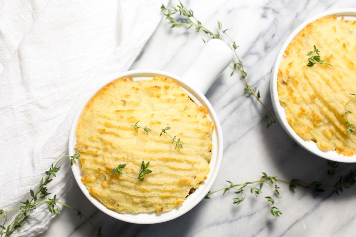 Lentil shepherd’s pie recipe