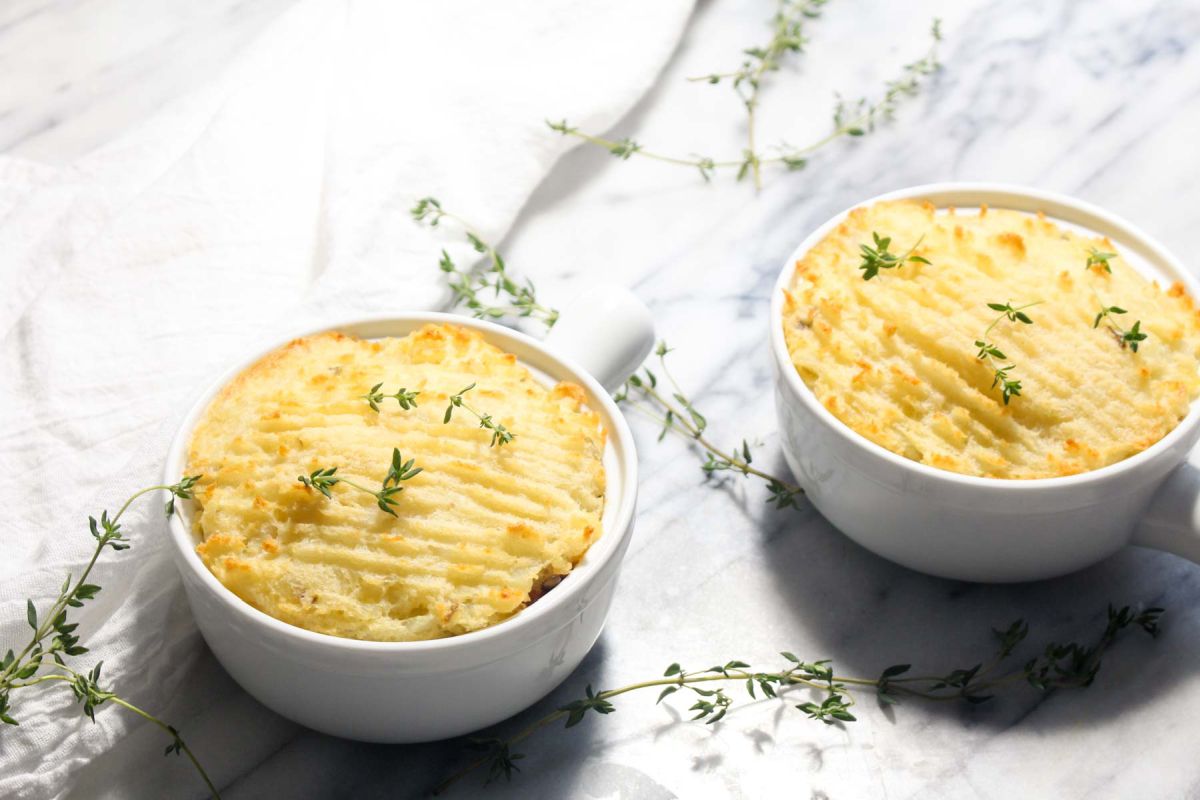 Lentil shepherd’s pie