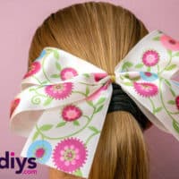 Fashion how to make a ribbon double bow