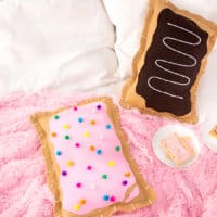 Diy pop tart pillows