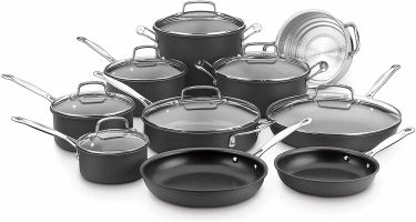 Cuisinart chef’s classic nonstick 17 piece set