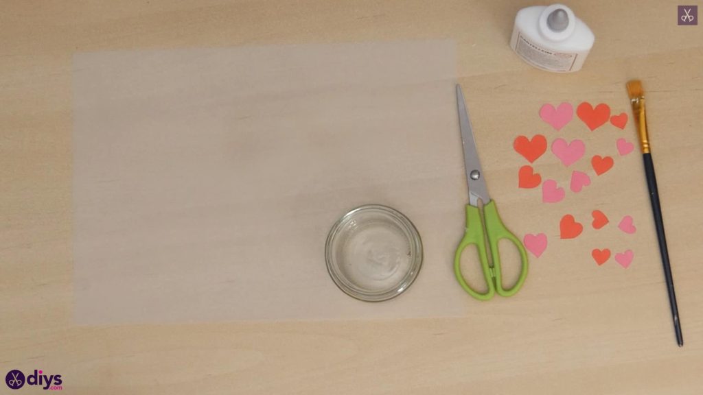 Valentine’s day candle holder step 2a
