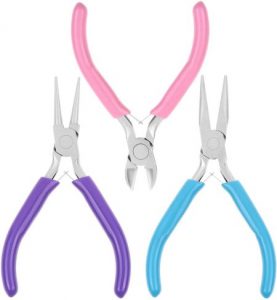 Shyneck jewelry pliers—3 pack for wire wrapping, jewelry repair & crafts