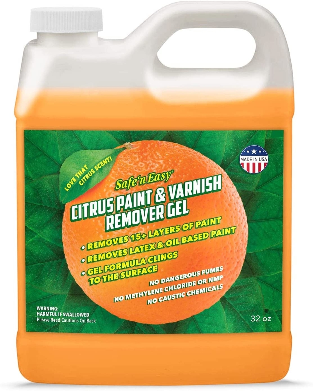 Safe ‘n easy citrus paint & varnish remover gel